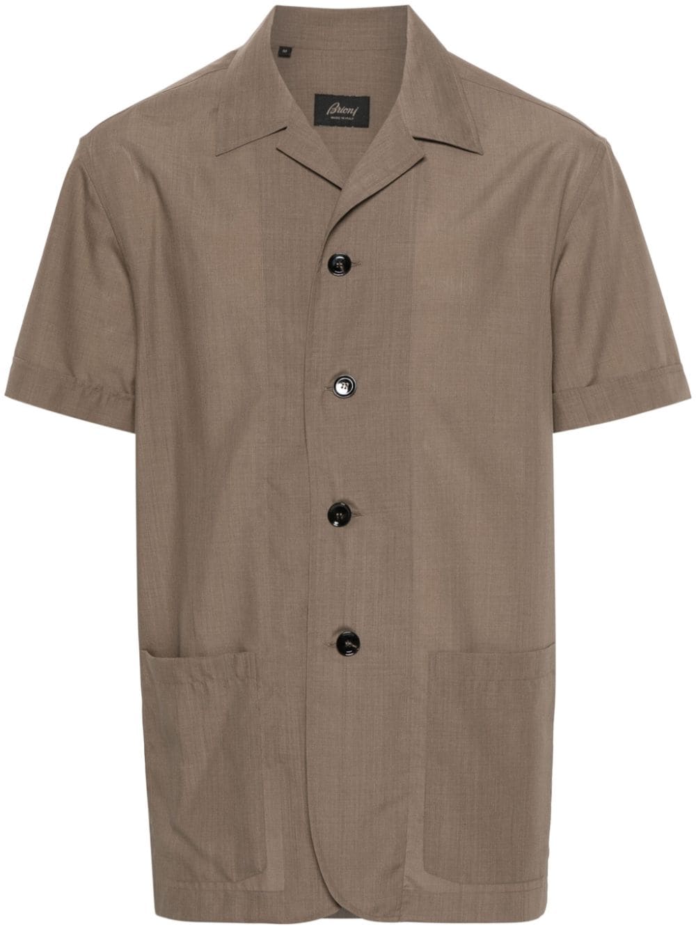 Brioni short-sleeve shirt - Brown von Brioni