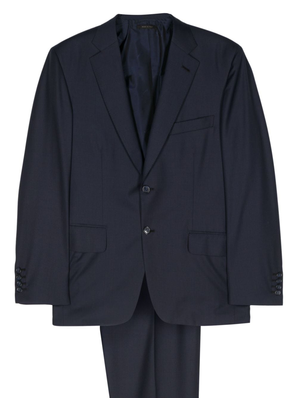 Brioni single-breasted two-piece suit - Blue von Brioni
