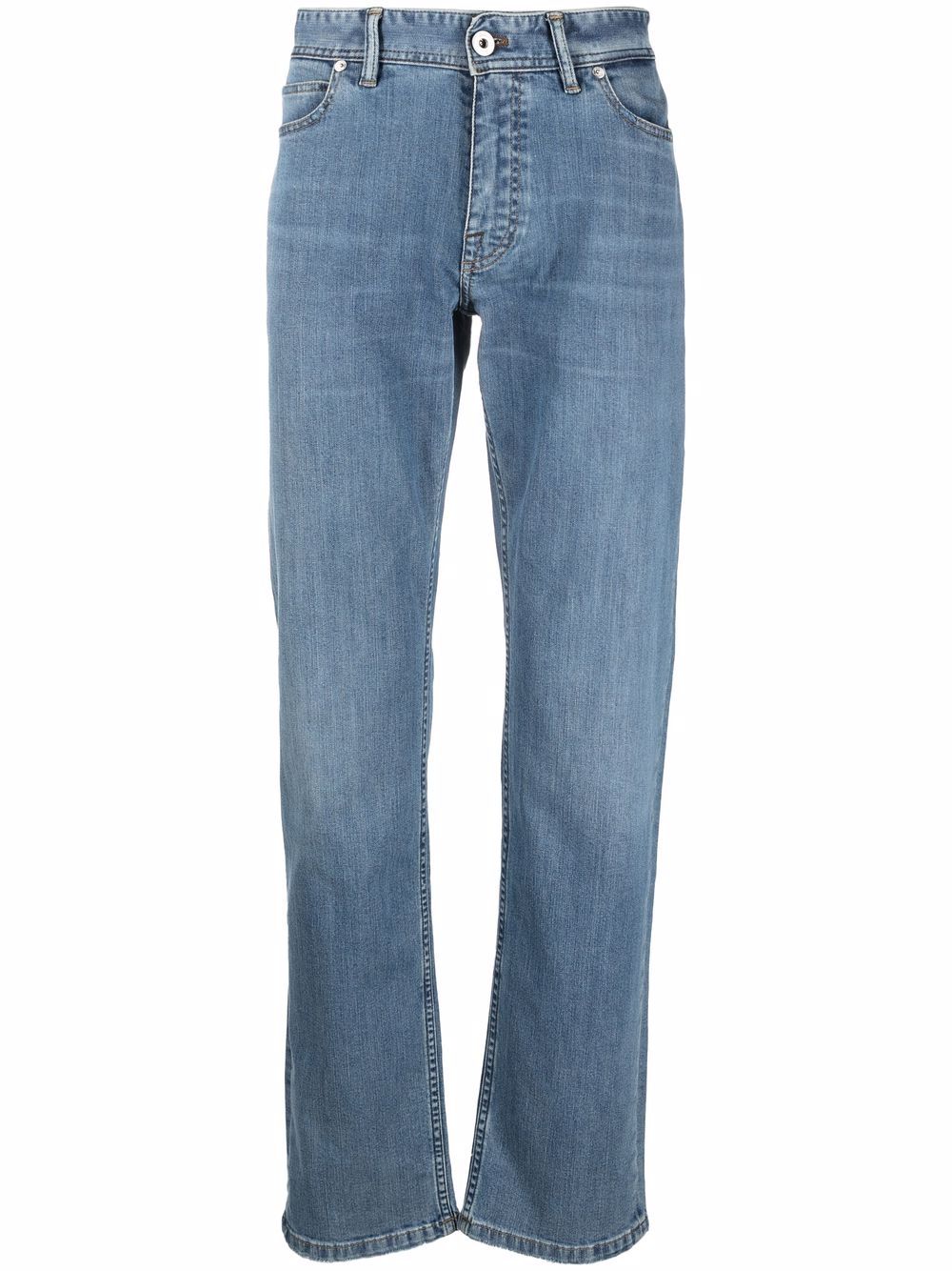 Brioni straight-leg jeans - Blue von Brioni