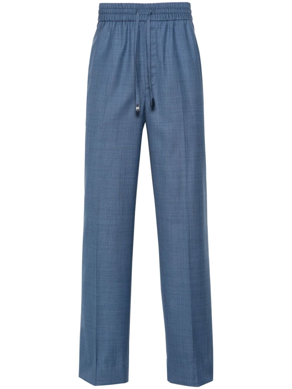 Brioni tapered wool trousers - Blue von Brioni