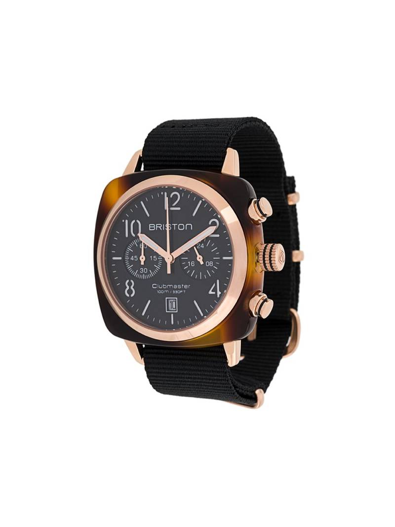 Briston Watches Clubmaster Classic 40mm - Black von Briston Watches