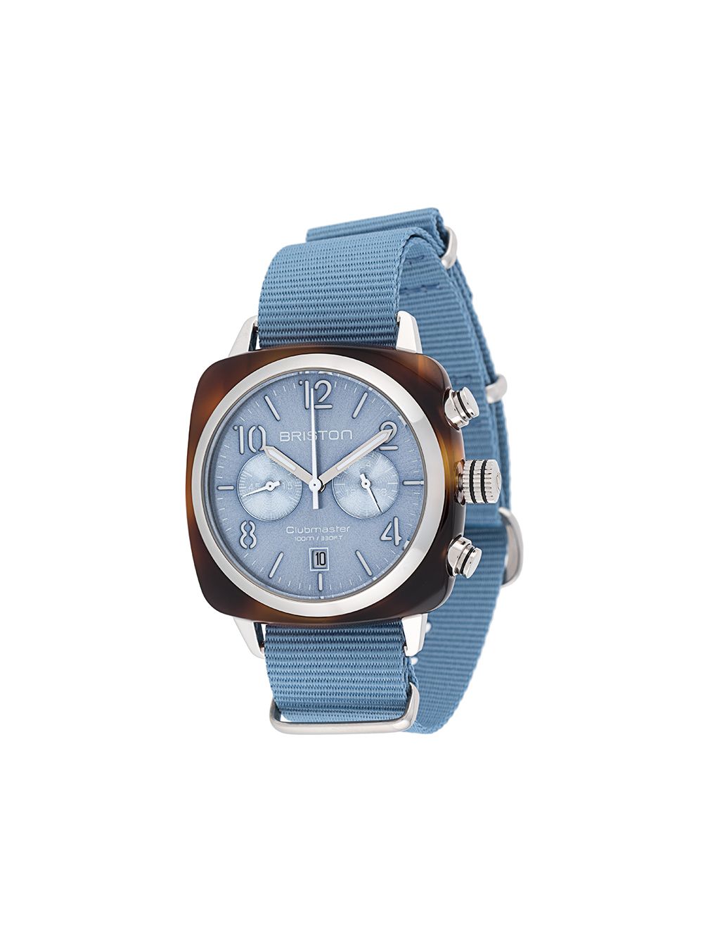Briston Watches Clubmaster Classic Chrono 40mm - Blue von Briston Watches