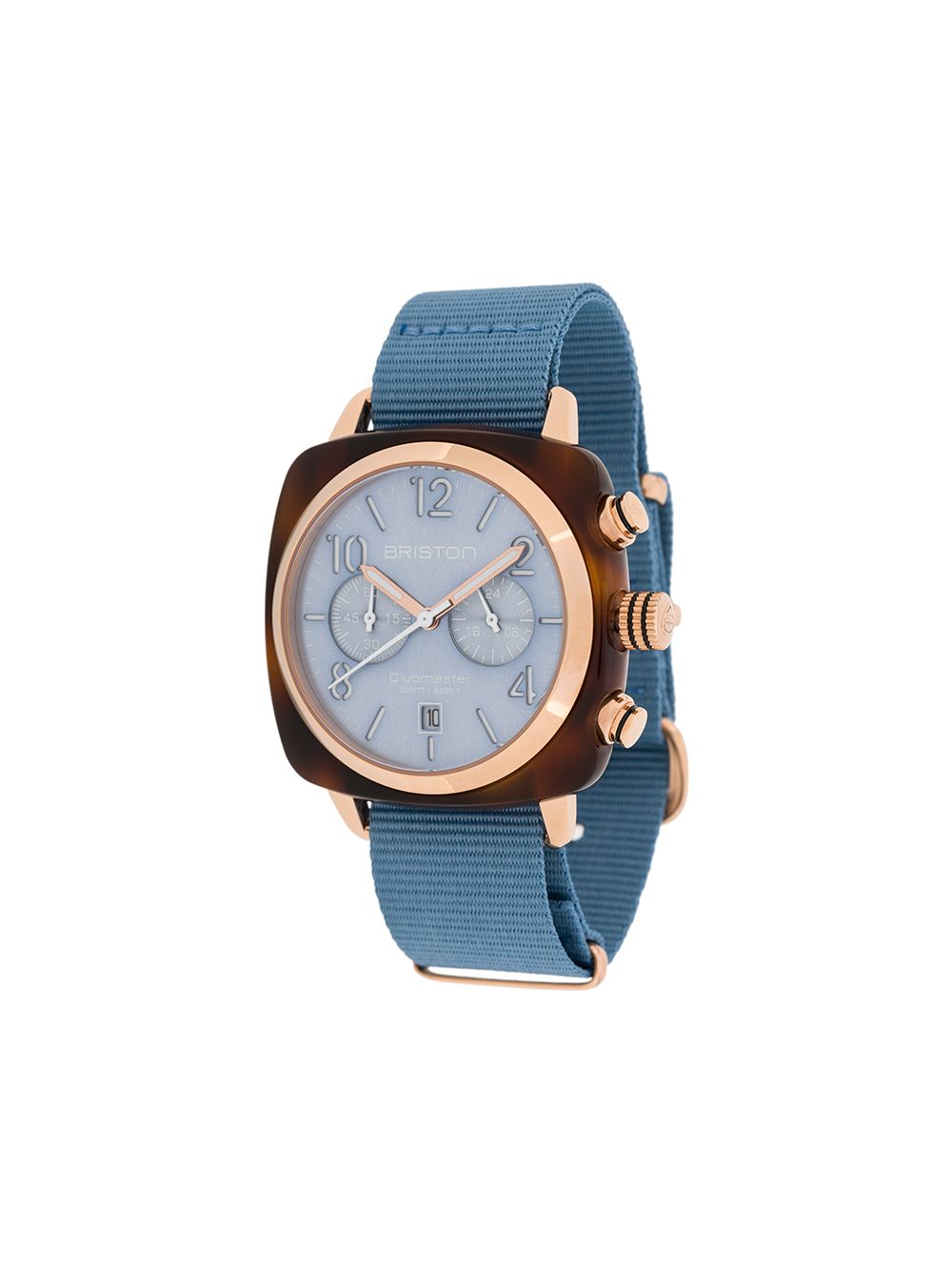 Briston Watches Clubmaster Classic Chrono 40mm - Blue von Briston Watches
