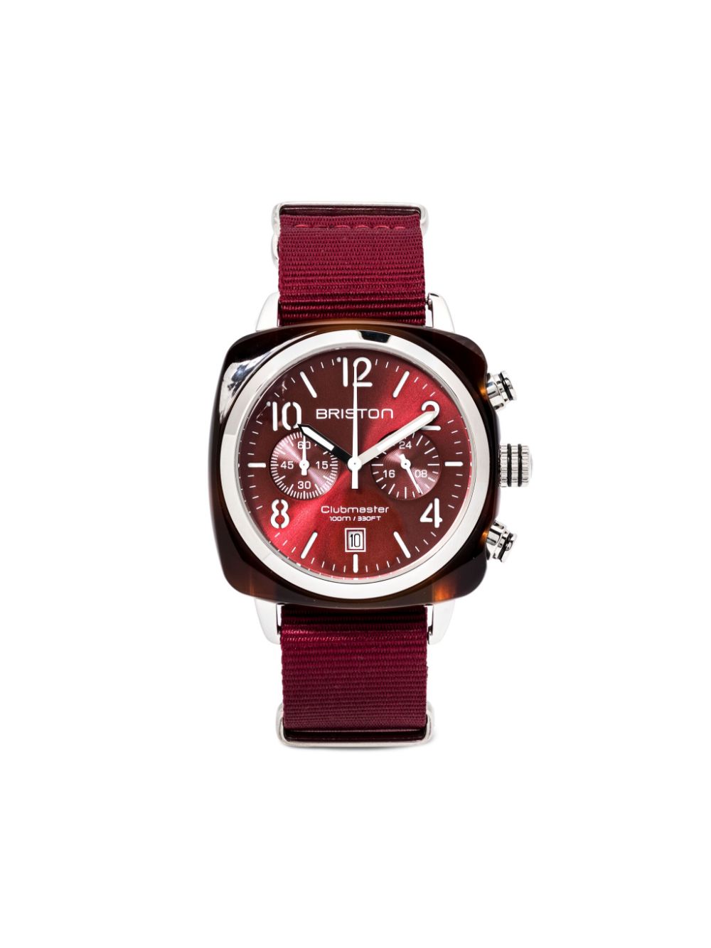 Briston Watches Clubmaster Classic 40mm - Red von Briston Watches