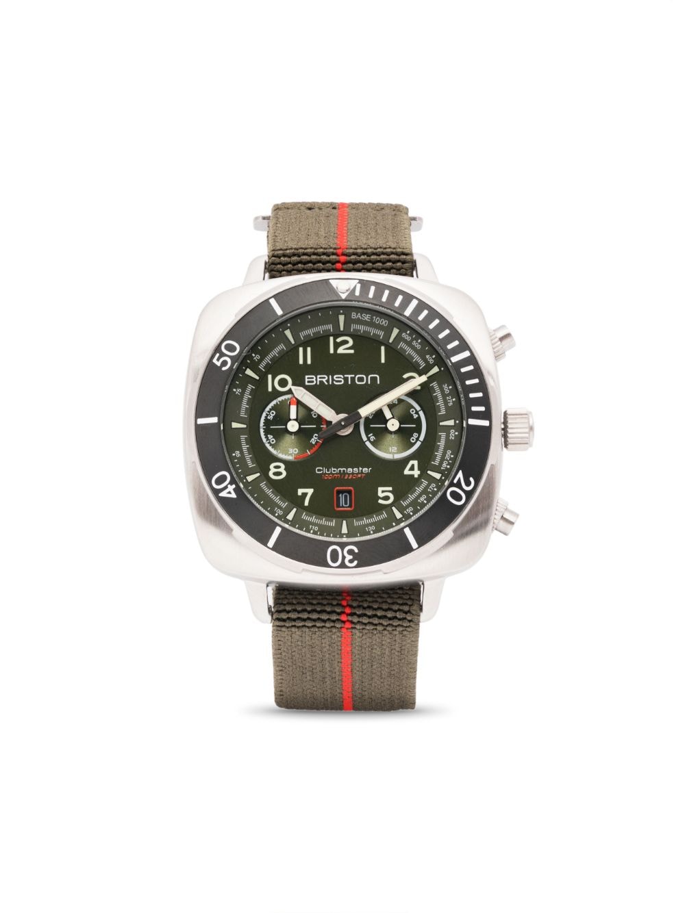 Briston Watches Clubmaster Outdoor 44mm - Green von Briston Watches