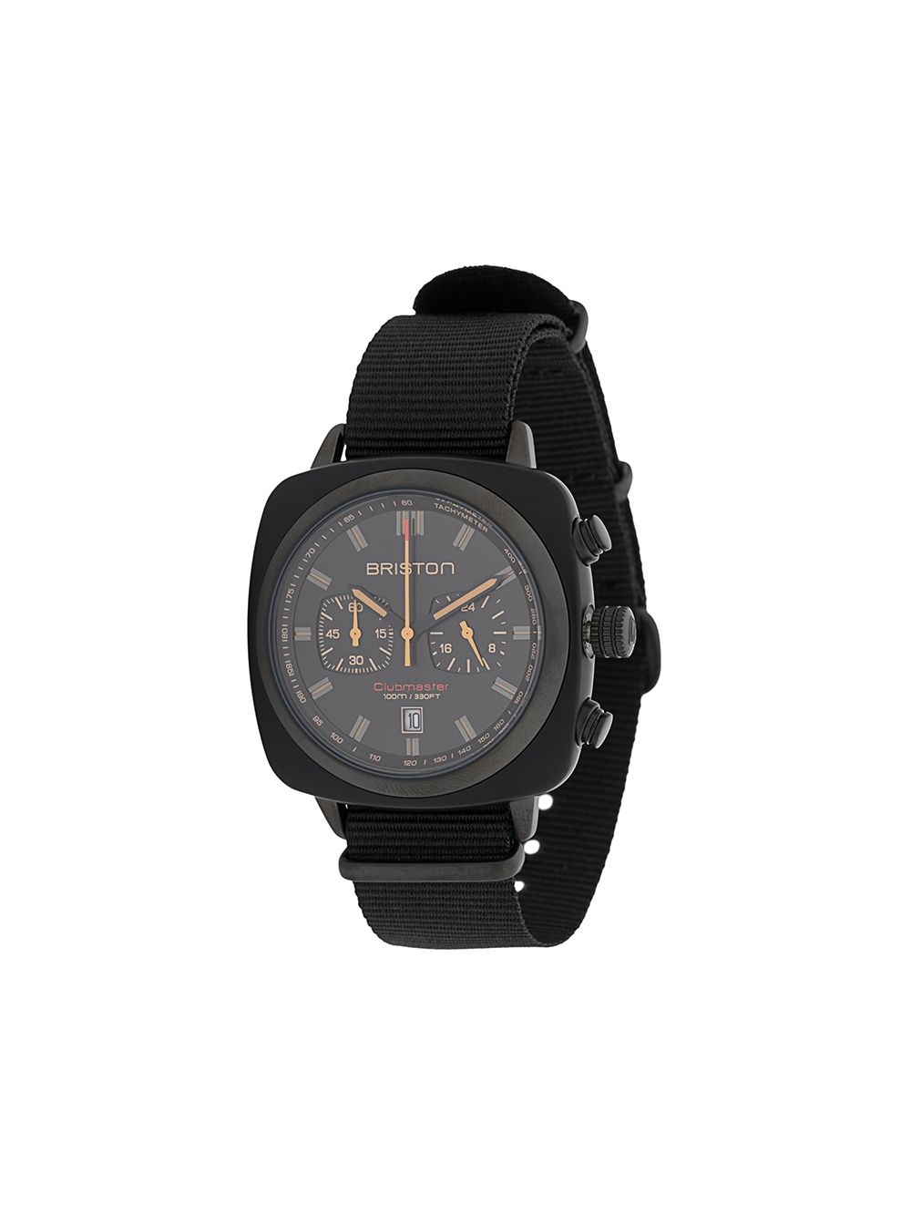 Briston Watches Clubmaster Sport Chrono 42mm - Black von Briston Watches