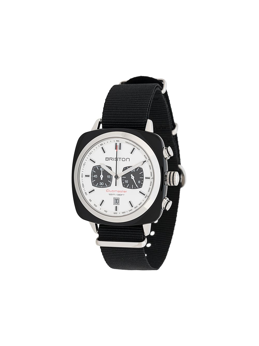 Briston Watches Clubmaster Sport Chrono 42mm - White von Briston Watches