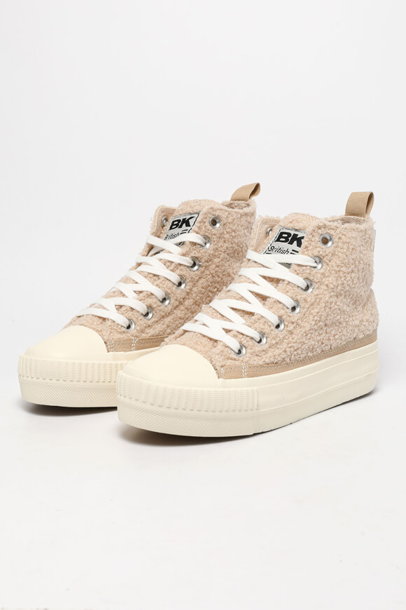 British Knights Kaya Plateau Sneaker | Beige | Damen  | EU36 von British Knights