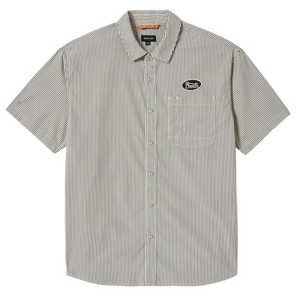 Brixton - Builders Auto S/S - Hemd Gr L;M;S;XL;XXL grau Brixton - Builders Auto S/S - Hemd Gr L;M;S;XL;XXL grau von Brixton