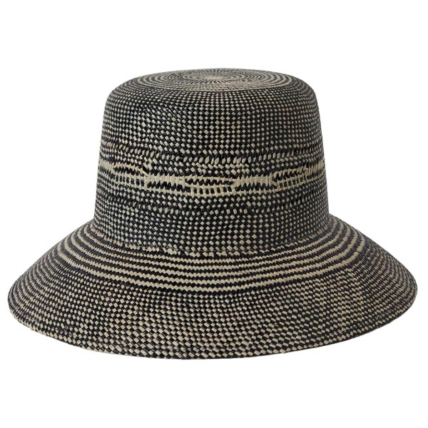 Brixton - Women's Lopez Panama Straw Bucket Hat - Hut Gr L grau Brixton - Women's Lopez Panama Straw Bucket Hat - Hut Gr L grau von Brixton
