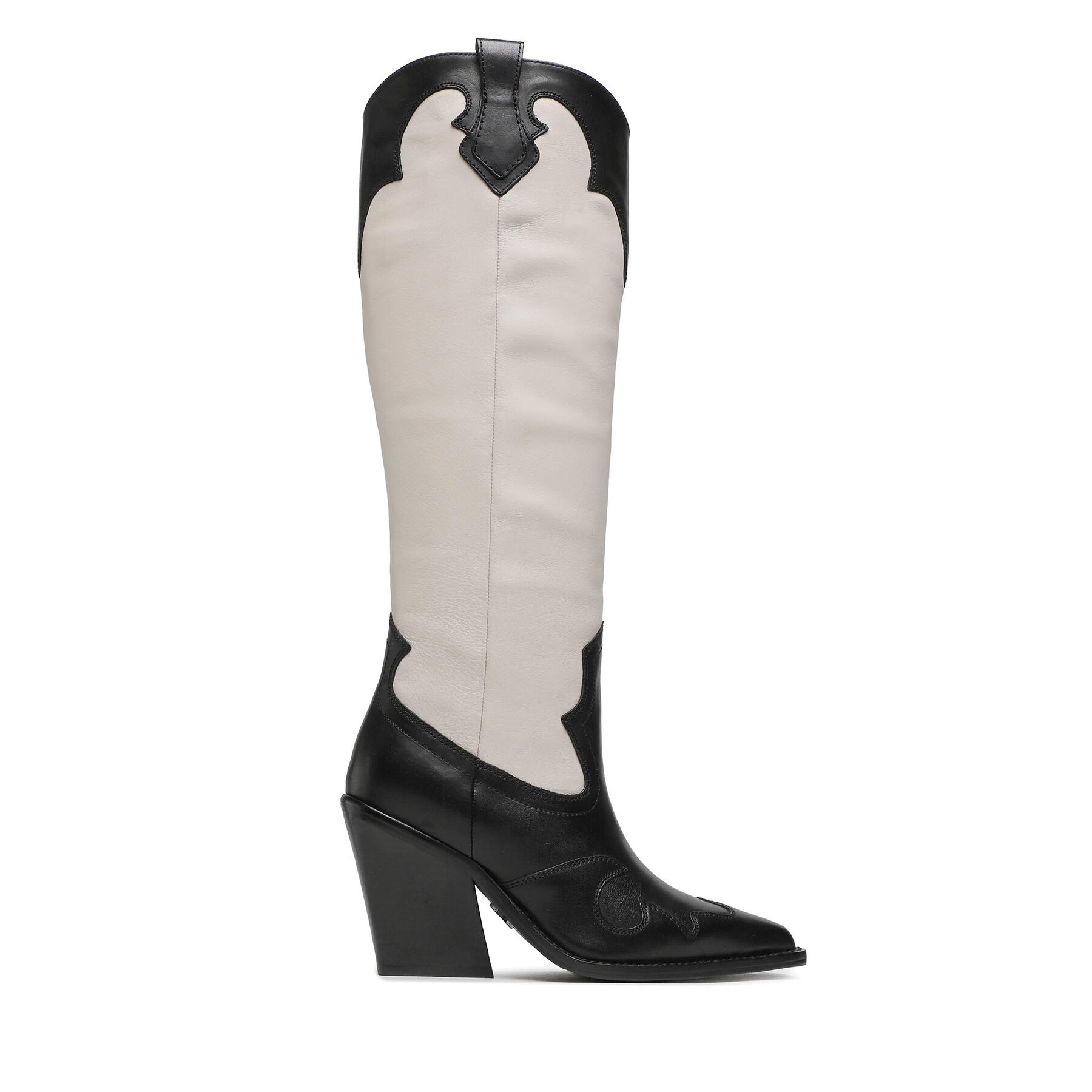 Stiefel Bronx High boots 14287-AG Black/Off White 2295 von Bronx
