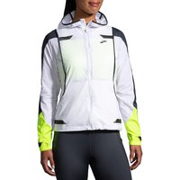 BROOKS Damen Laufjacke Run Visible Convertible Jacket weiss | XS von Brooks