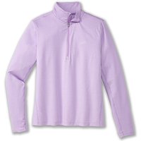 BROOKS Damen Laufshirt Dash 1/2 Zip 2.0 lila | L von Brooks