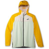 BROOKS Herren Laufjacke High Point Waterproof gelb | L von Brooks