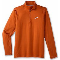 BROOKS Herren Laufshirt Dash 1/2 Zip 2.0 orange | M von Brooks