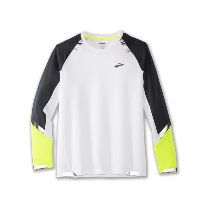 Brooks Run Visible LS T-Shirt weiss von Brooks