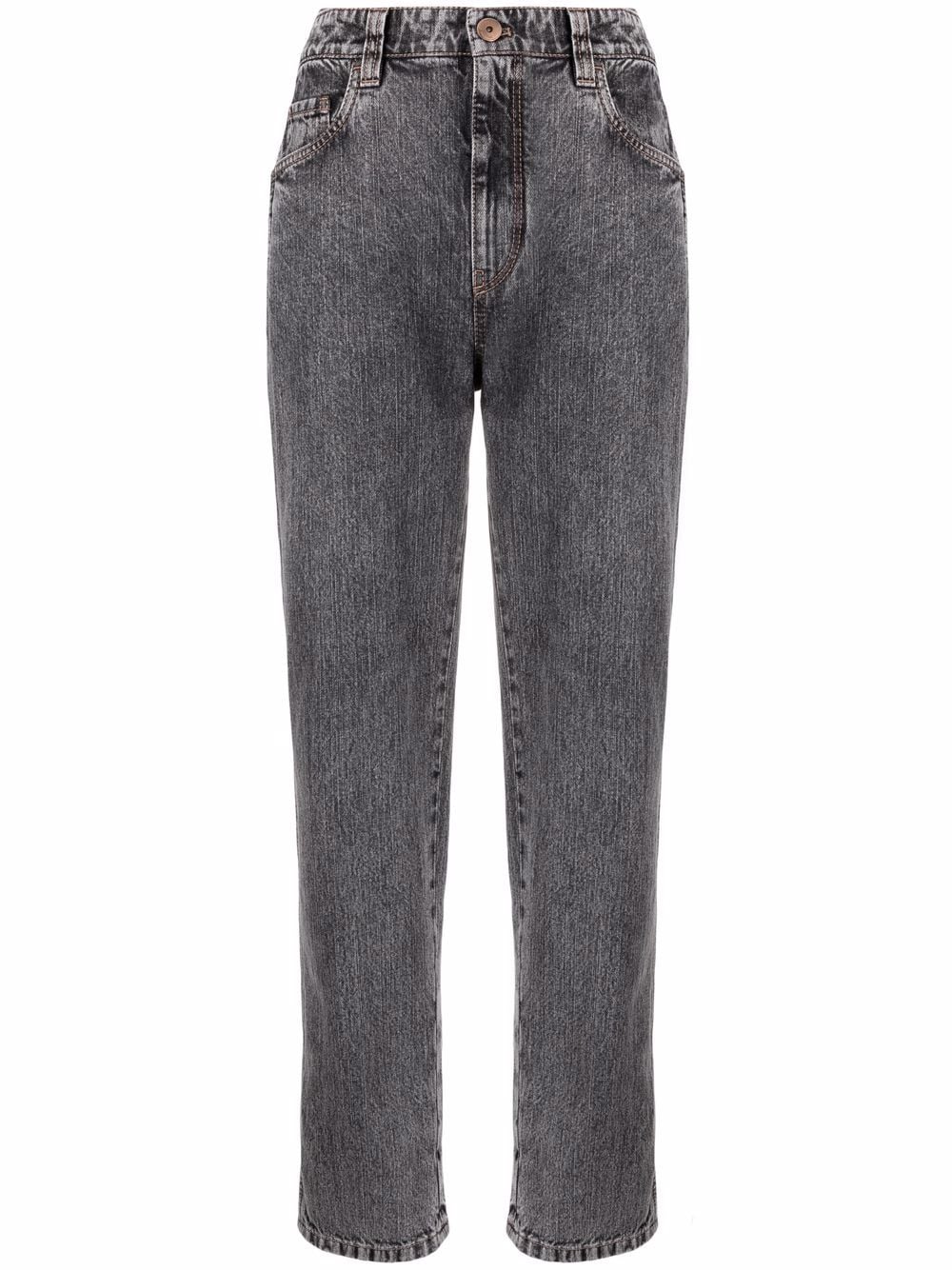 Brunello Cucinelli Authentic skater jeans - Grey von Brunello Cucinelli