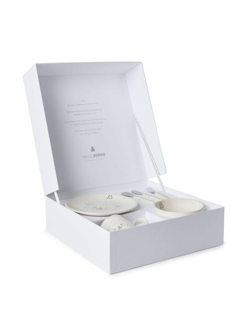 Brunello Cucinelli Kids Bernie ceramic breakfast set - Neutrals von Brunello Cucinelli Kids