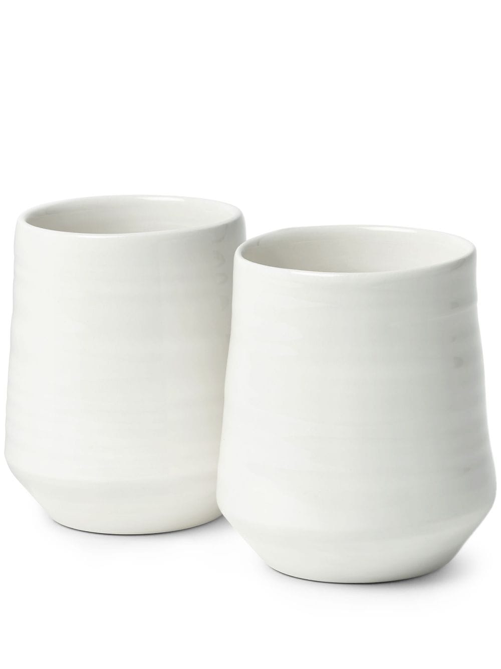Brunello Cucinelli ceramic cups (set of two) - White von Brunello Cucinelli