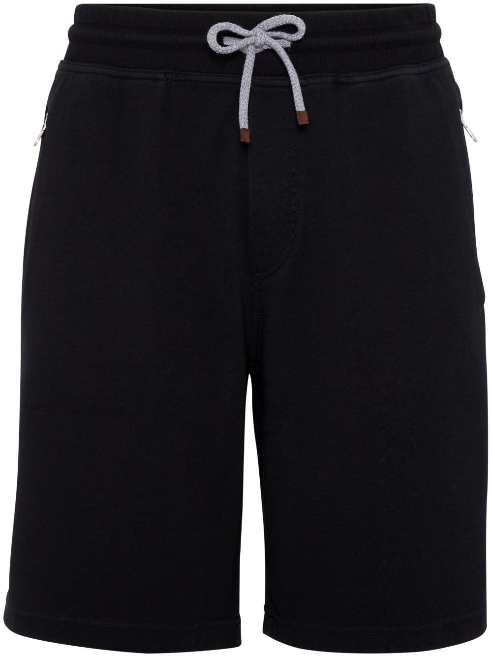 Brunello Cucinelli cotton bermuda shorts - Black von Brunello Cucinelli