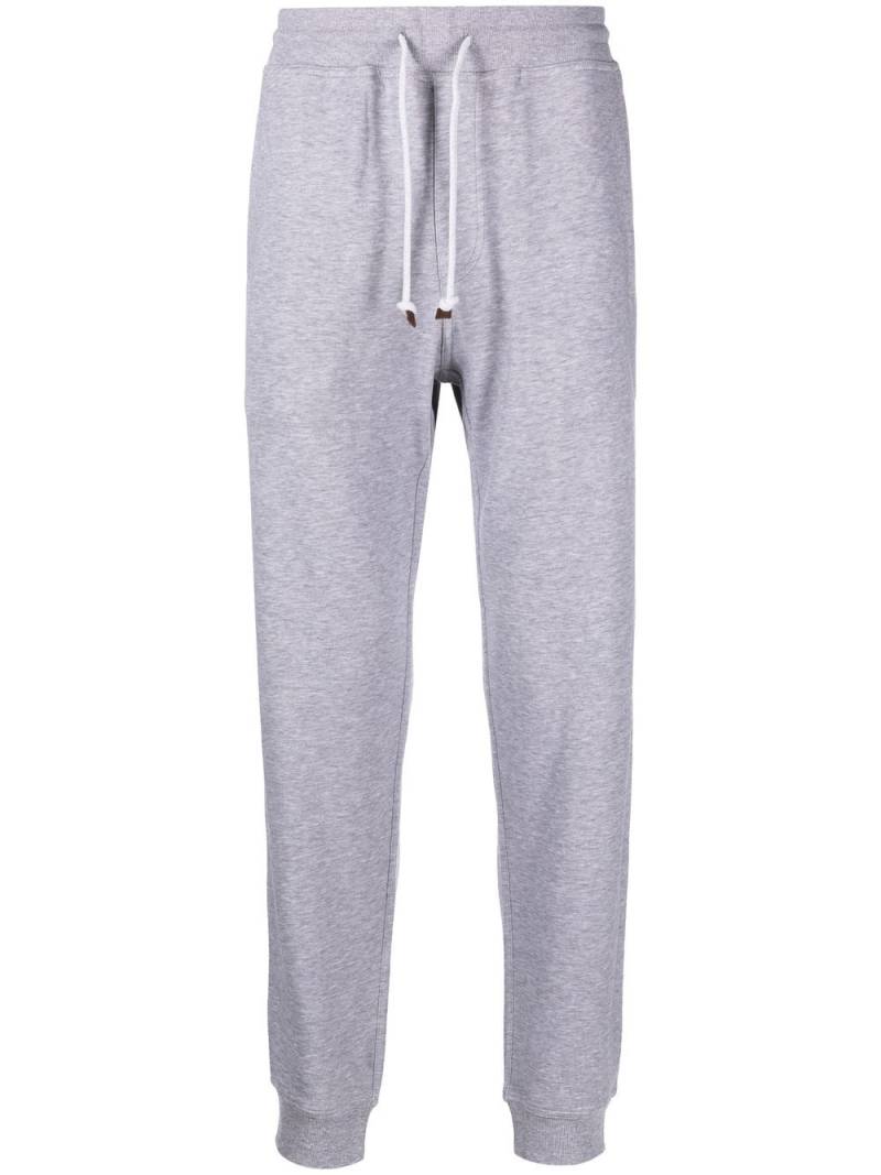 Brunello Cucinelli drawstring track pants - Grey von Brunello Cucinelli