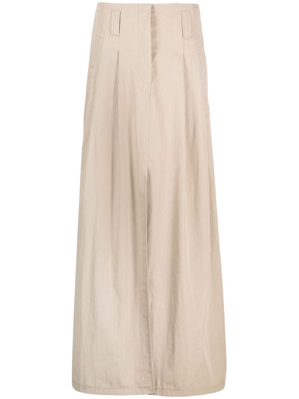 Brunello Cucinelli high-waisted maxi skirt - Neutrals von Brunello Cucinelli