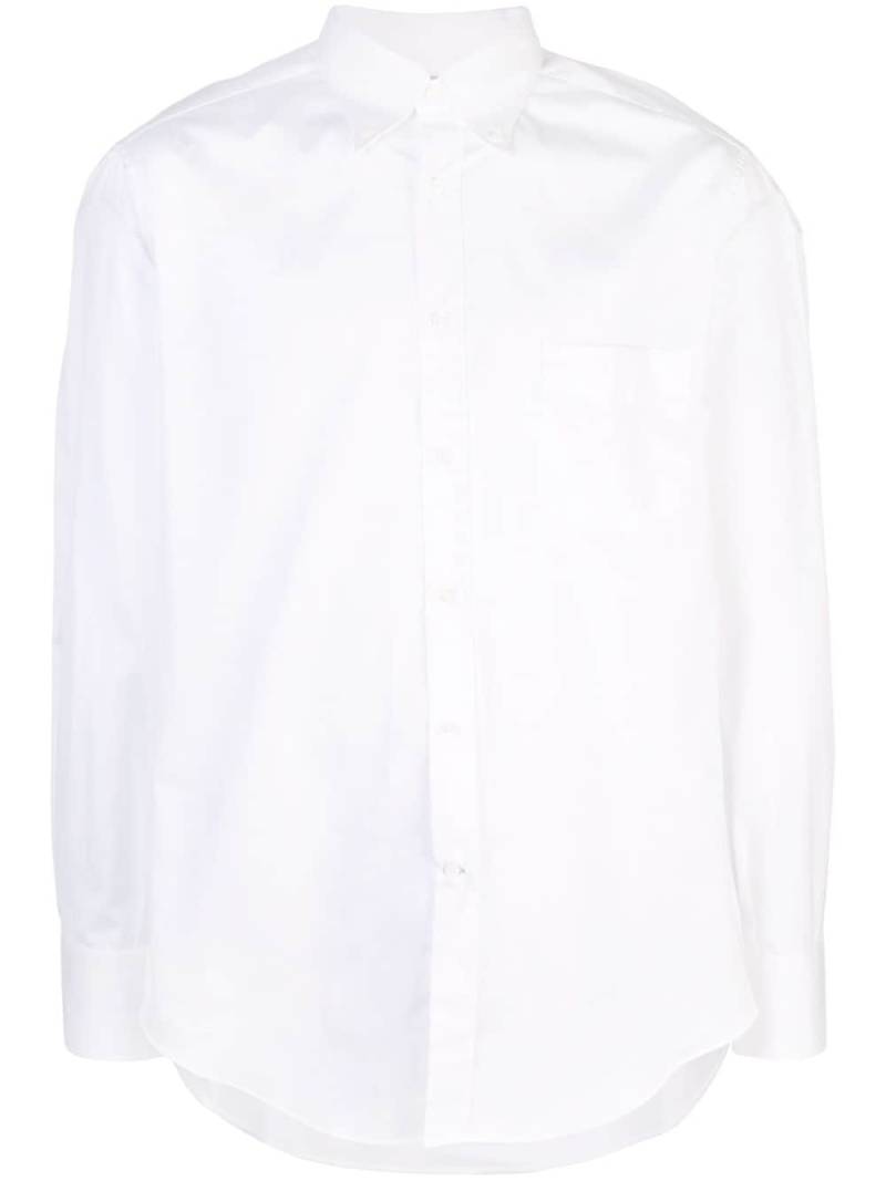 Brunello Cucinelli long sleeved shirt - White von Brunello Cucinelli