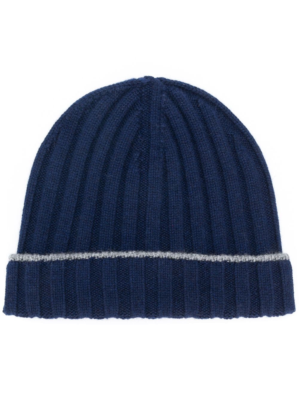 Brunello Cucinelli ribbed beanie - Blue von Brunello Cucinelli