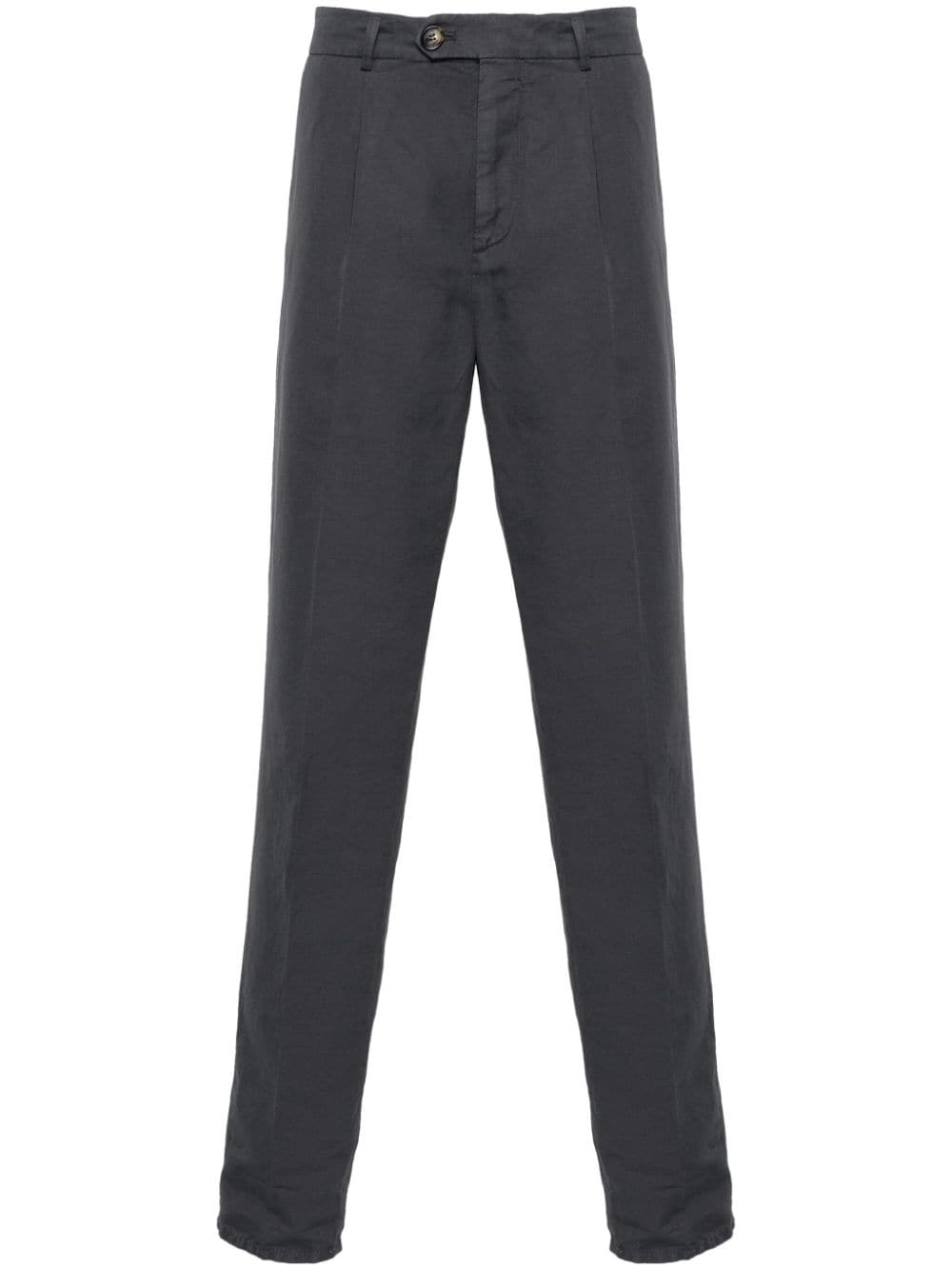 Brunello Cucinelli tapered chino trousers - Grey von Brunello Cucinelli