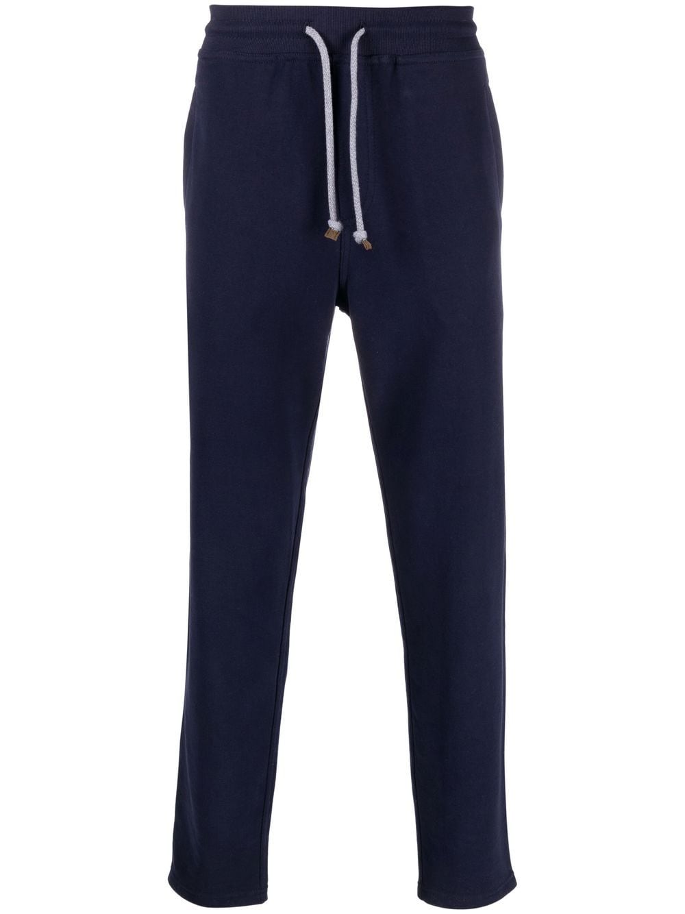 Brunello Cucinelli tapered drawstring track pants - Blue von Brunello Cucinelli