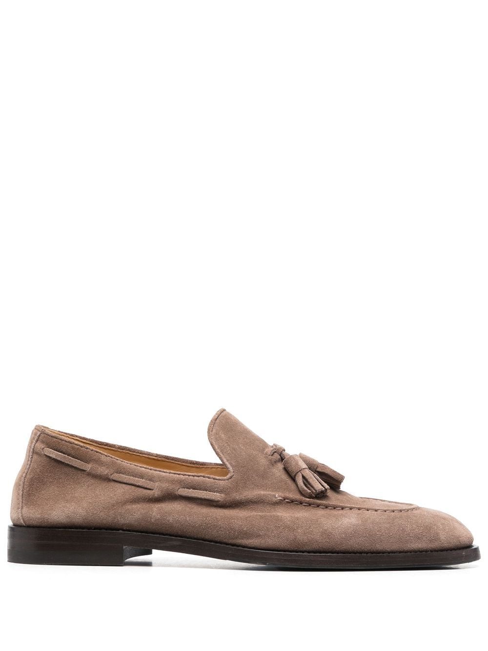 Brunello Cucinelli tassel-detail loafers - Brown von Brunello Cucinelli