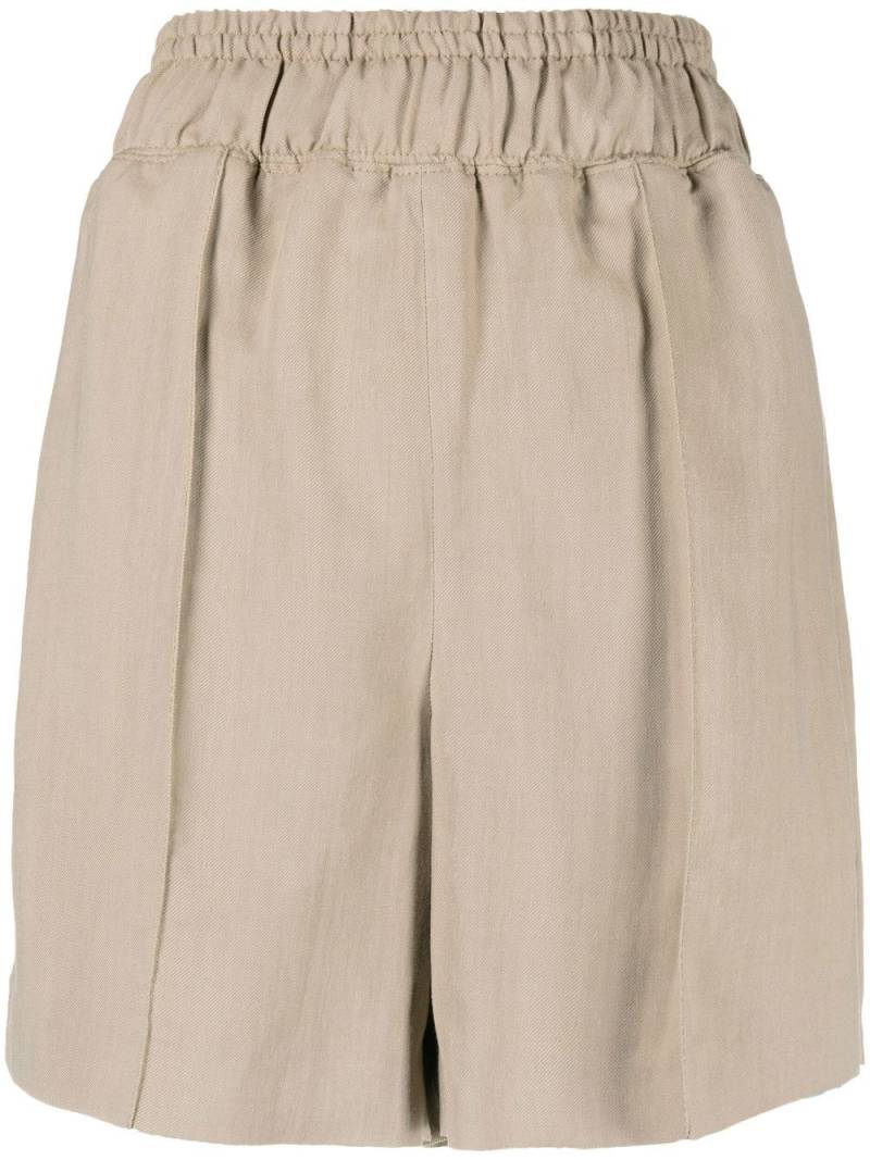 Brunello Cucinelli thigh-length Bermuda shorts - Brown von Brunello Cucinelli