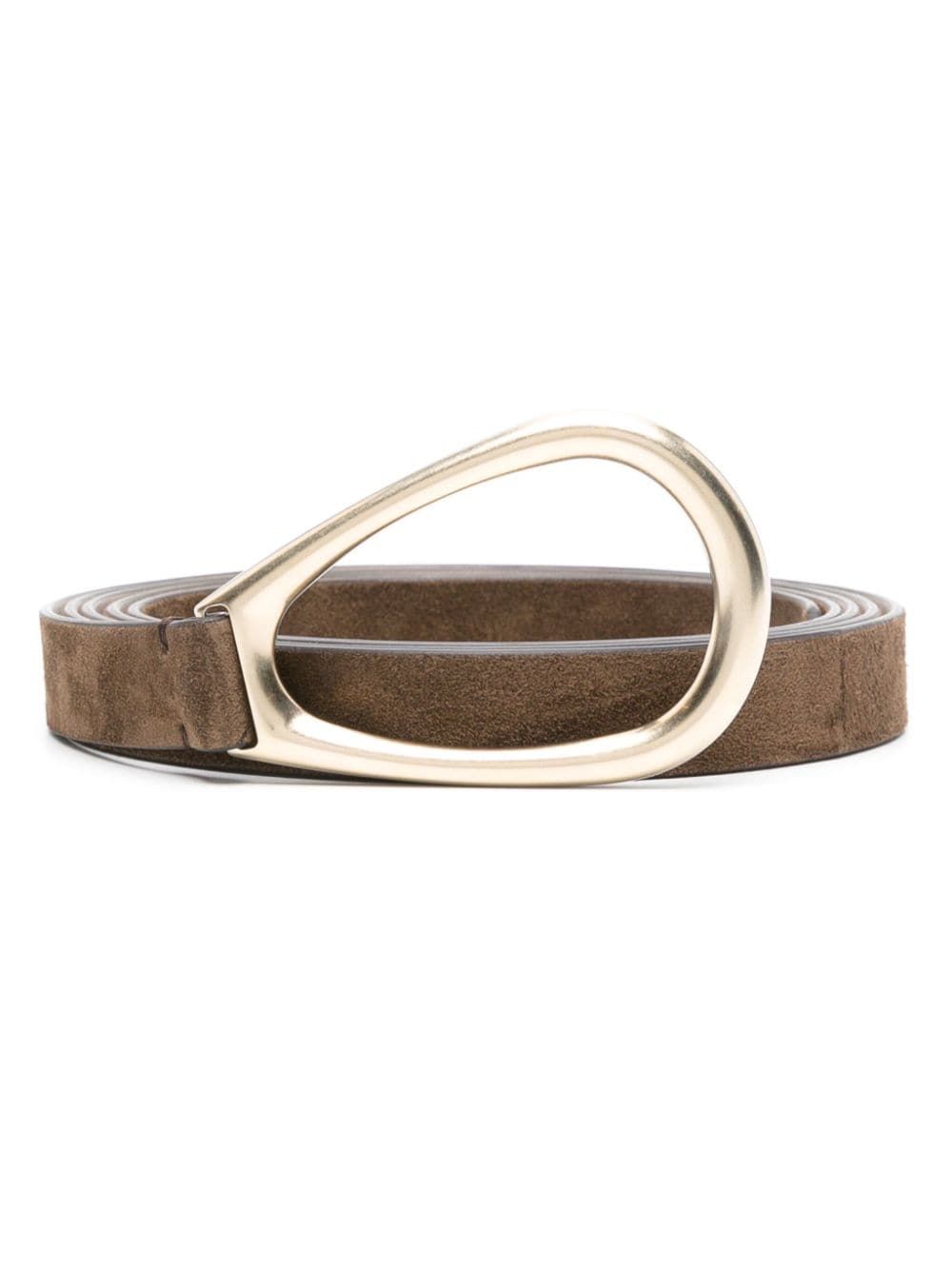 Brunello Cucinelli wraparound suede belt - Brown von Brunello Cucinelli