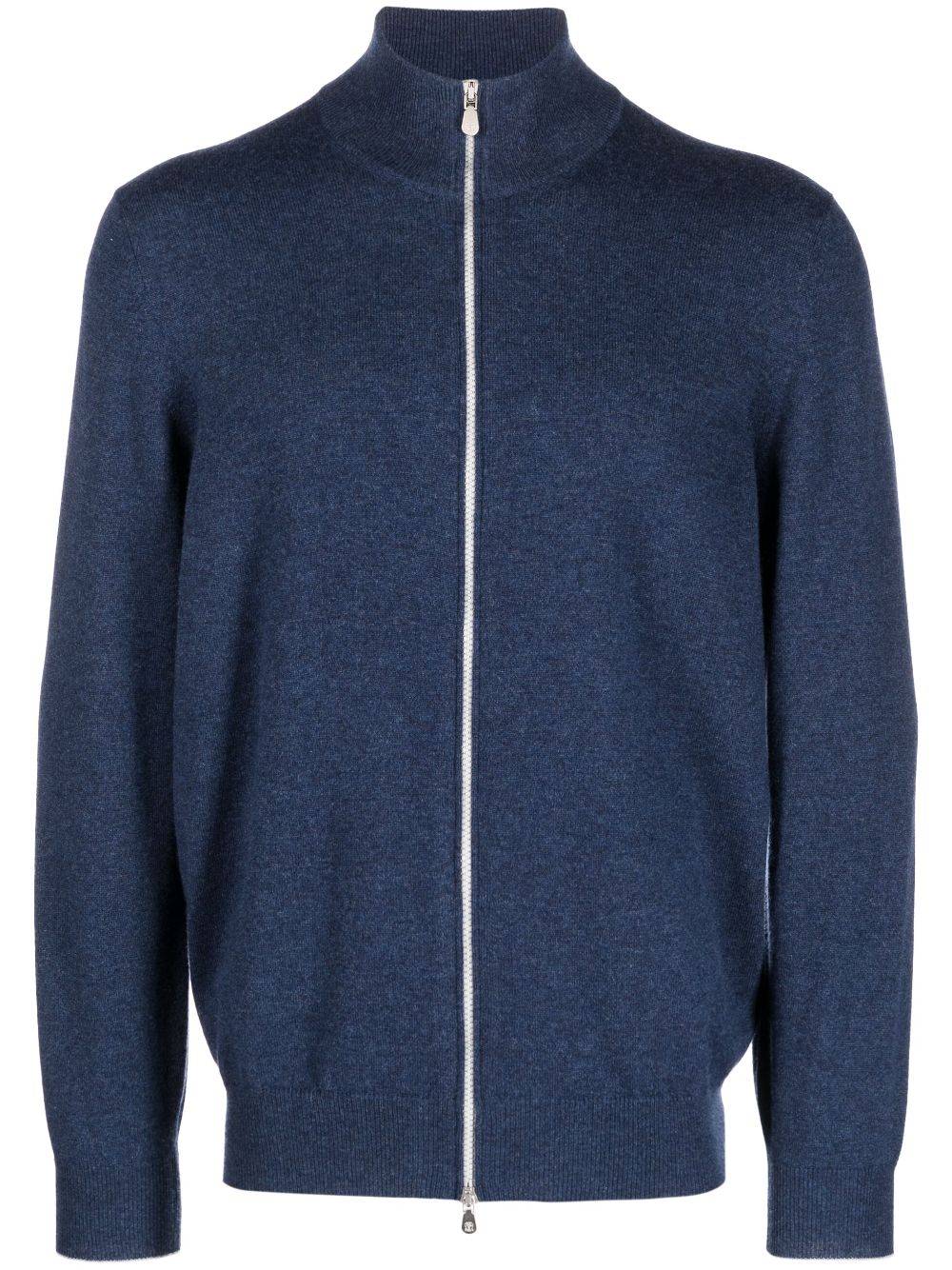 Brunello Cucinelli zip-up cashmere jacket - Blue von Brunello Cucinelli