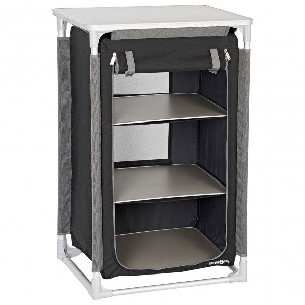 Brunner - Azabache LS - Campingschrank Gr 59 x 48 x H104 cm schwarz von Brunner