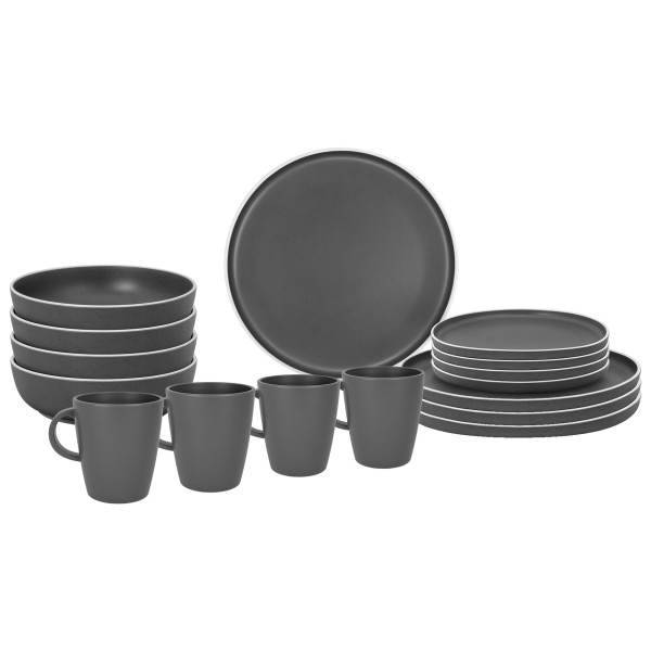 Brunner - Lunch Box - Geschirr-Set Gr 16 Pieces grau Brunner - Lunch Box - Geschirr-Set Gr 16 Pieces grau von Brunner