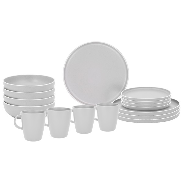 Brunner - Lunch Box - Geschirr-Set Gr 16 Pieces grau von Brunner
