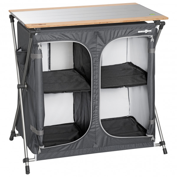 Brunner - Razor Ultralight CT - Campingschrank Gr 80 x 46 x H82 cm schwarz/grau von Brunner