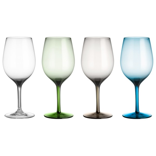 Brunner - Set 4 Wineglass for ONDA/JAZZ Gr 4 Pieces weiß von Brunner