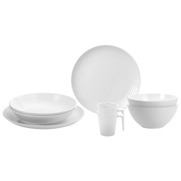 Brunner - Set Tête-À-Tête - Geschirr-Set Gr One Size weiß von Brunner