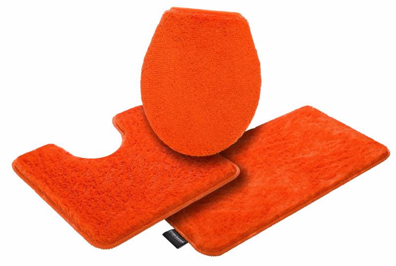 Bruno Banani Badematte »Lana, Badvorleger, Badezimmer Teppich«, rutschhemmend beschichtet, fussbodenheizungsgeeignet-schnell trocknend-strapazierfähig, Badteppich, Badematten, unifarben, auch als 3 teiliges Set & rund von Bruno Banani
