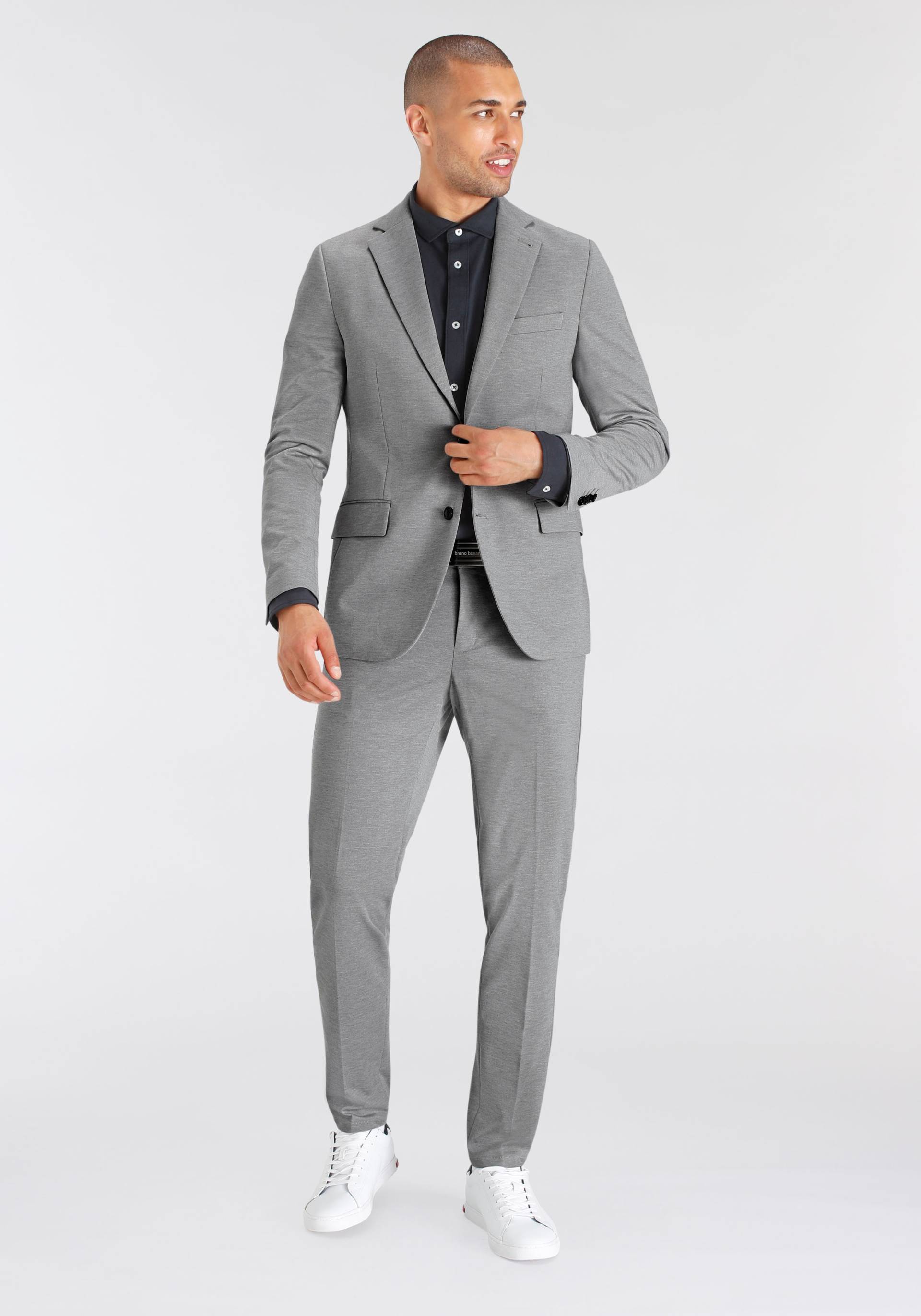Bruno Banani Anzug »Jersey«, (Sakko & Hose), normal, elastische Qualität von Bruno Banani