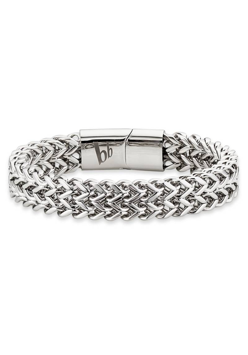 Bruno Banani Armband »Schmuck Geschenk Armkette Ankerkette 12 mm breit Silberfarben« von Bruno Banani