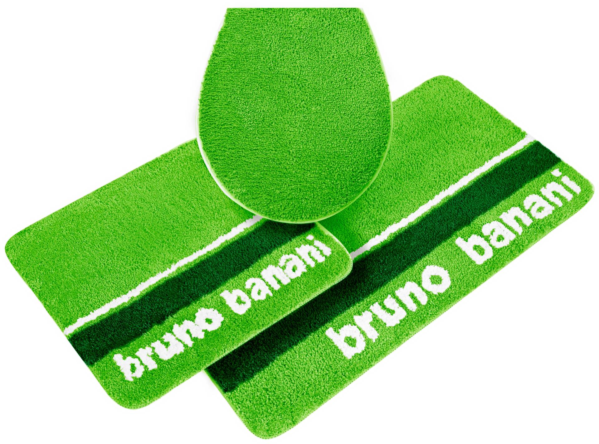 Bruno Banani Badematte »Maja«, Höhe 20 mm, rutschhemmend beschichtet, fussbodenheizungsgeeignet-strapazierfähig-schnell trocknend von Bruno Banani