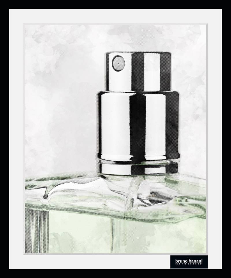 Bruno Banani Bild mit Rahmen »Parfüm - Gerahmter Digitaldruck - Wandbild«, (1 St.) von Bruno Banani