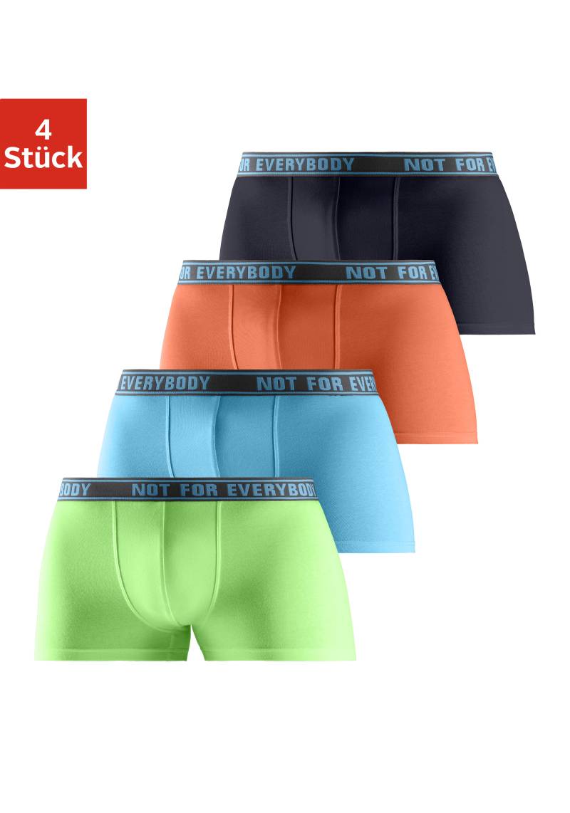 Bruno Banani Boxer »Boxershorts für Herren«, (Packung, 4 St.), mit Schriftzug im Bund von Bruno Banani
