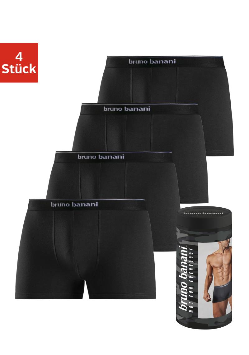 Bruno Banani Boxer »Boxershorts für Herren«, (Dose, 4 St.), in der Dose verpackt von Bruno Banani
