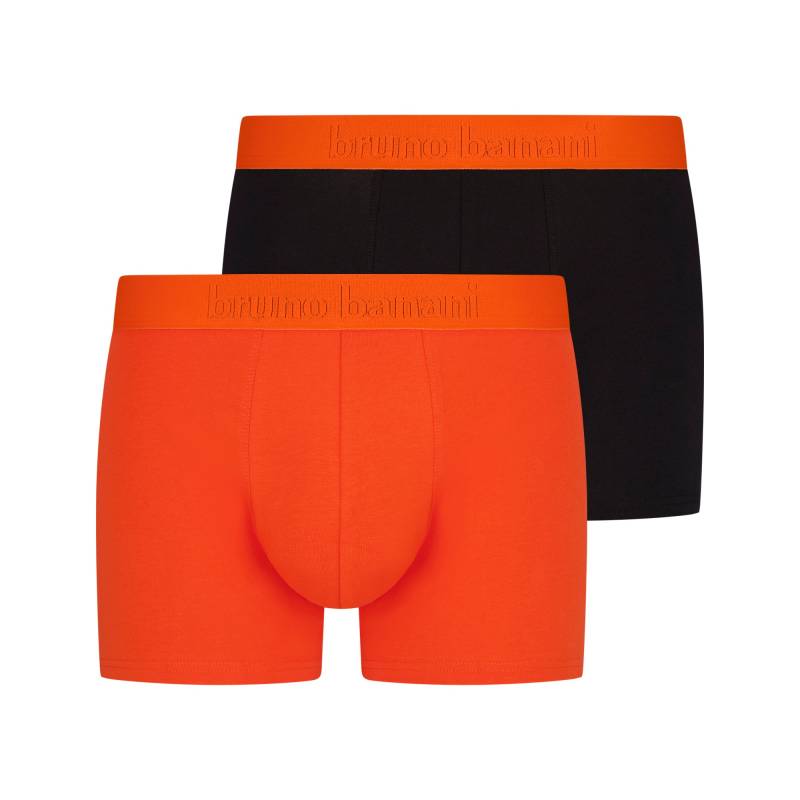 Bruno Banani Boxershorts »FLOWING«, (2er Pack), mit kontrastfarbenem Bündchen von Bruno Banani