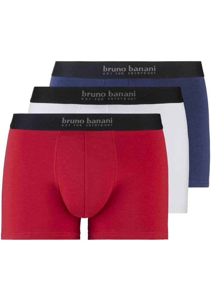 Bruno Banani Boxershorts »Short 3Pack Energy Cotton«, (Packung, 3 St.) von Bruno Banani