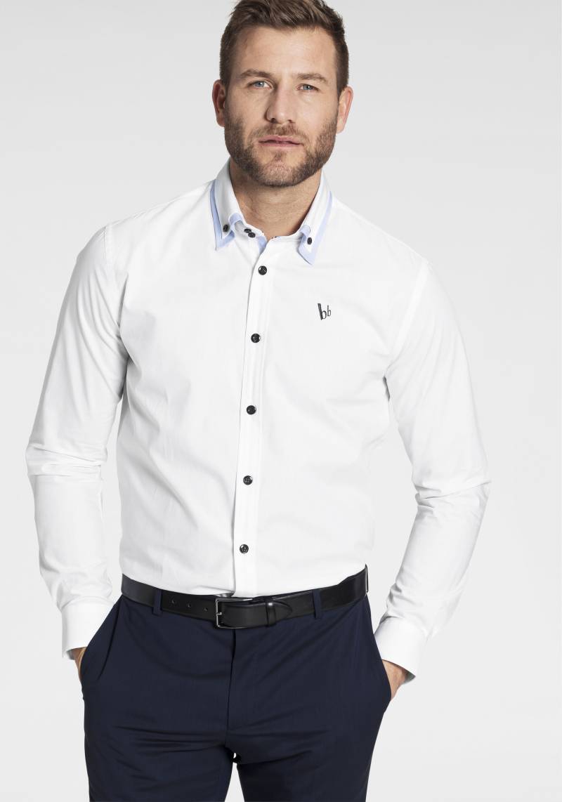 Bruno Banani Langarmhemd »Button-down-Kragen, das perfekte Hemd für viele Anlässe« von Bruno Banani